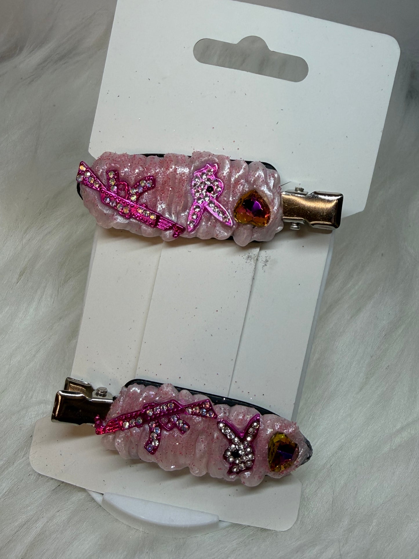 Gemified Custom Hair Clips