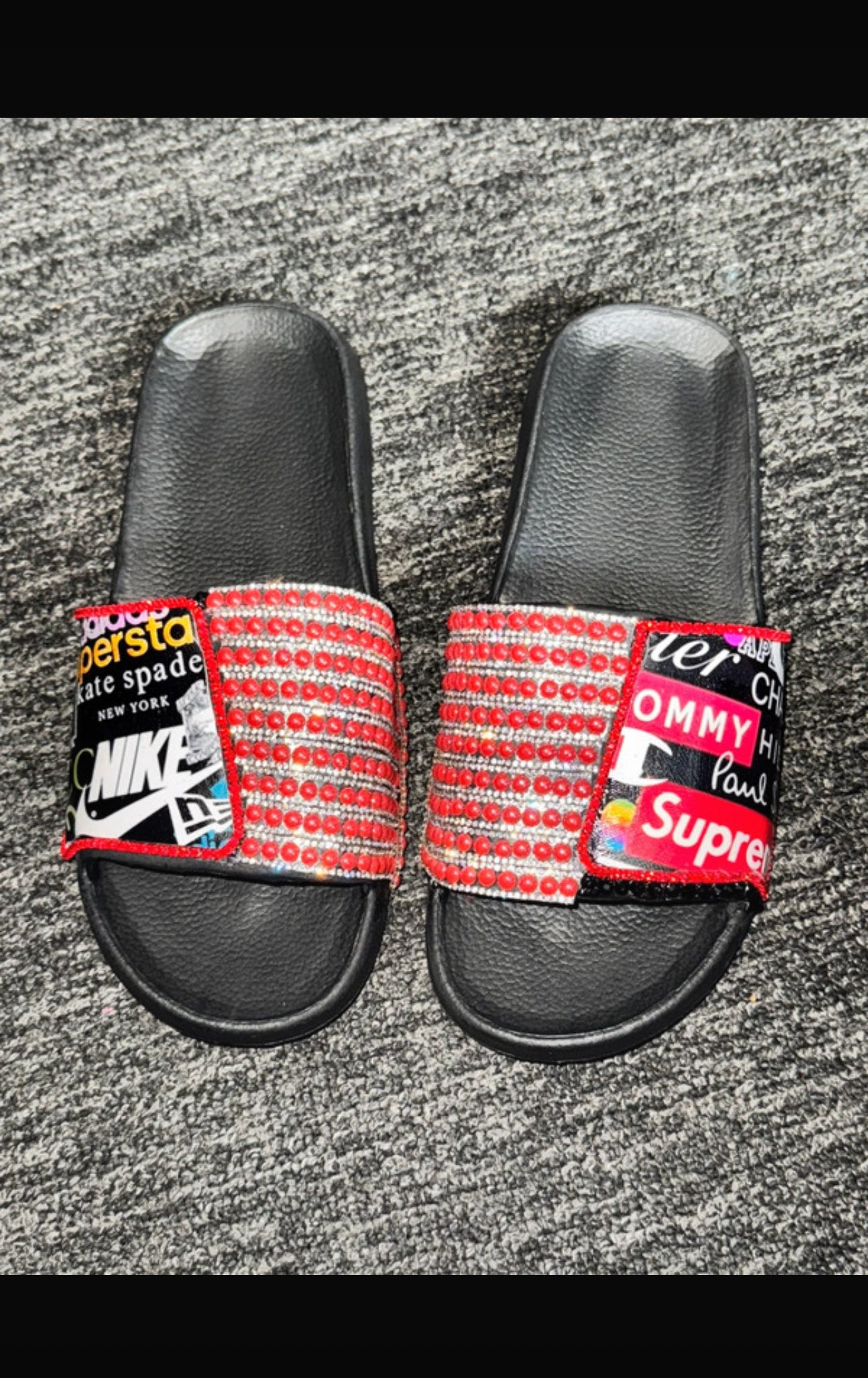 Customised Sliders size 8