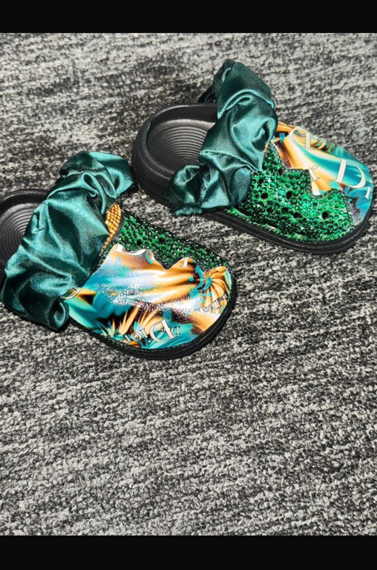 Customised Children's Clogs/Crocs (toddler size 6.5)