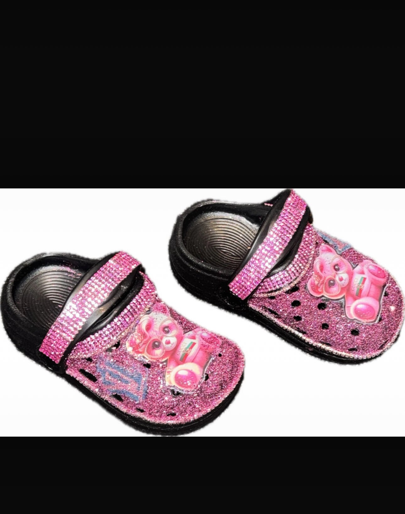 Customised Children's Clogs/Crocs (baby size 3.5)