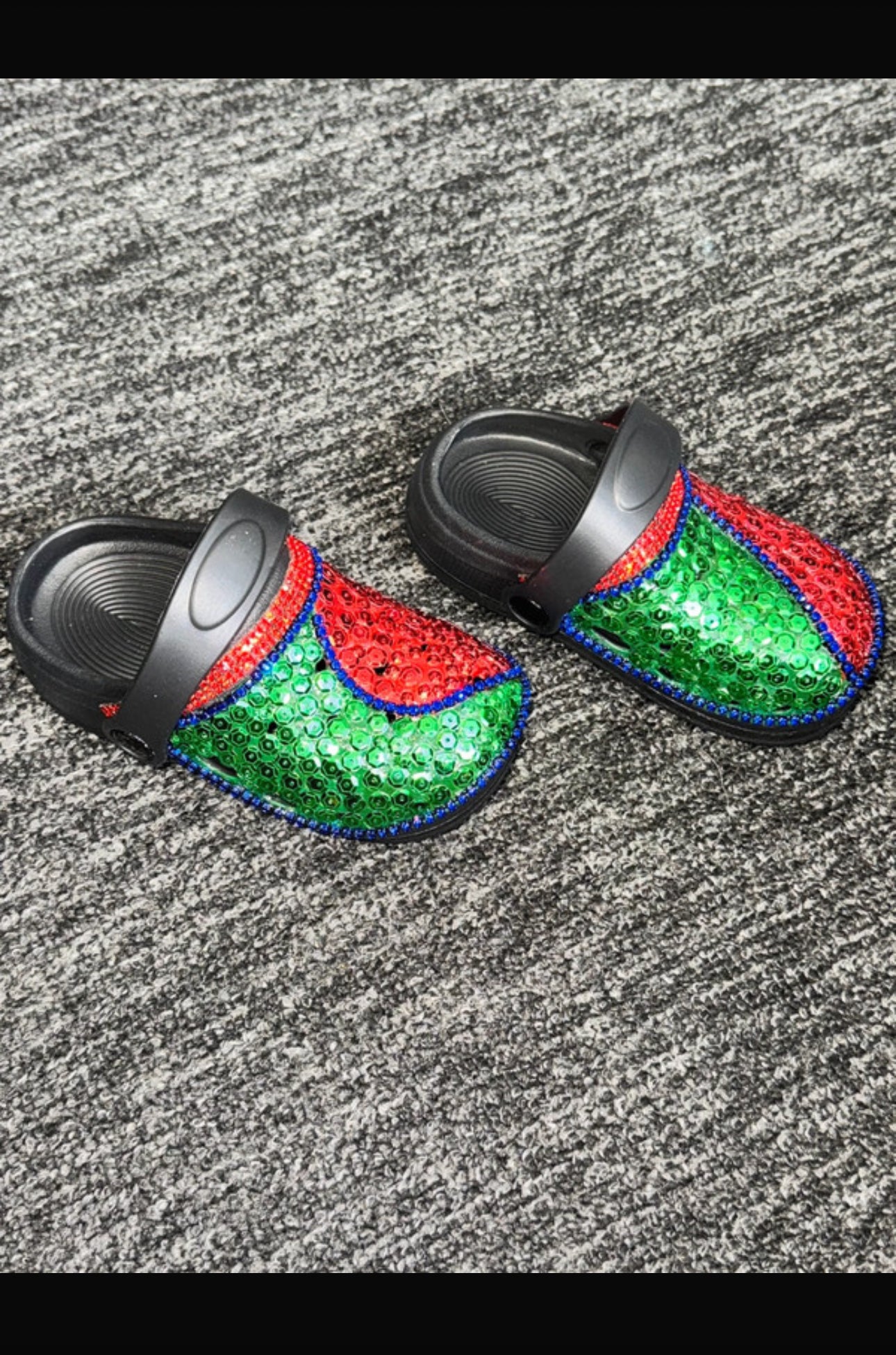 Customised Children's Clogs/Crocs (baby size 7)