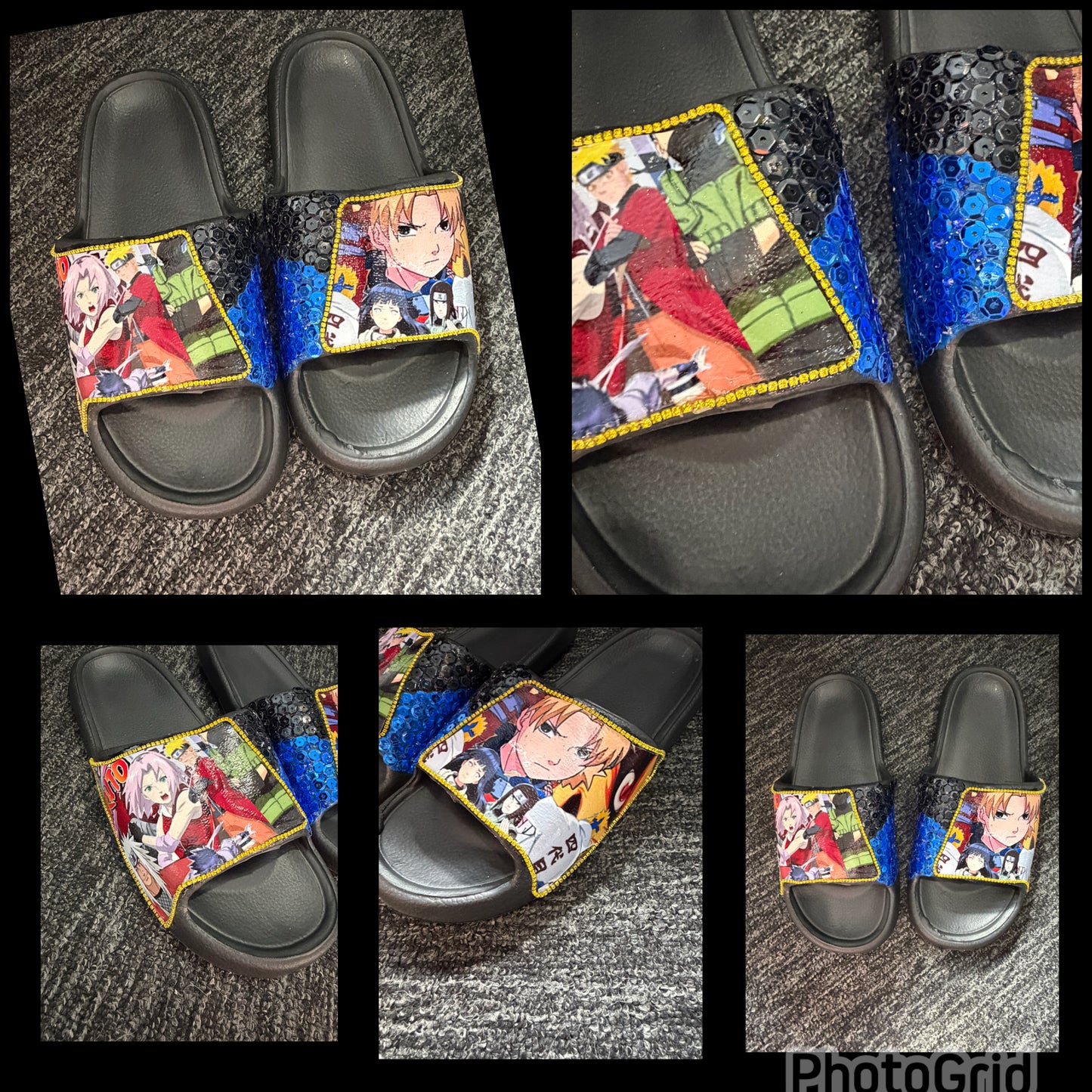 Customised Sliders size 8