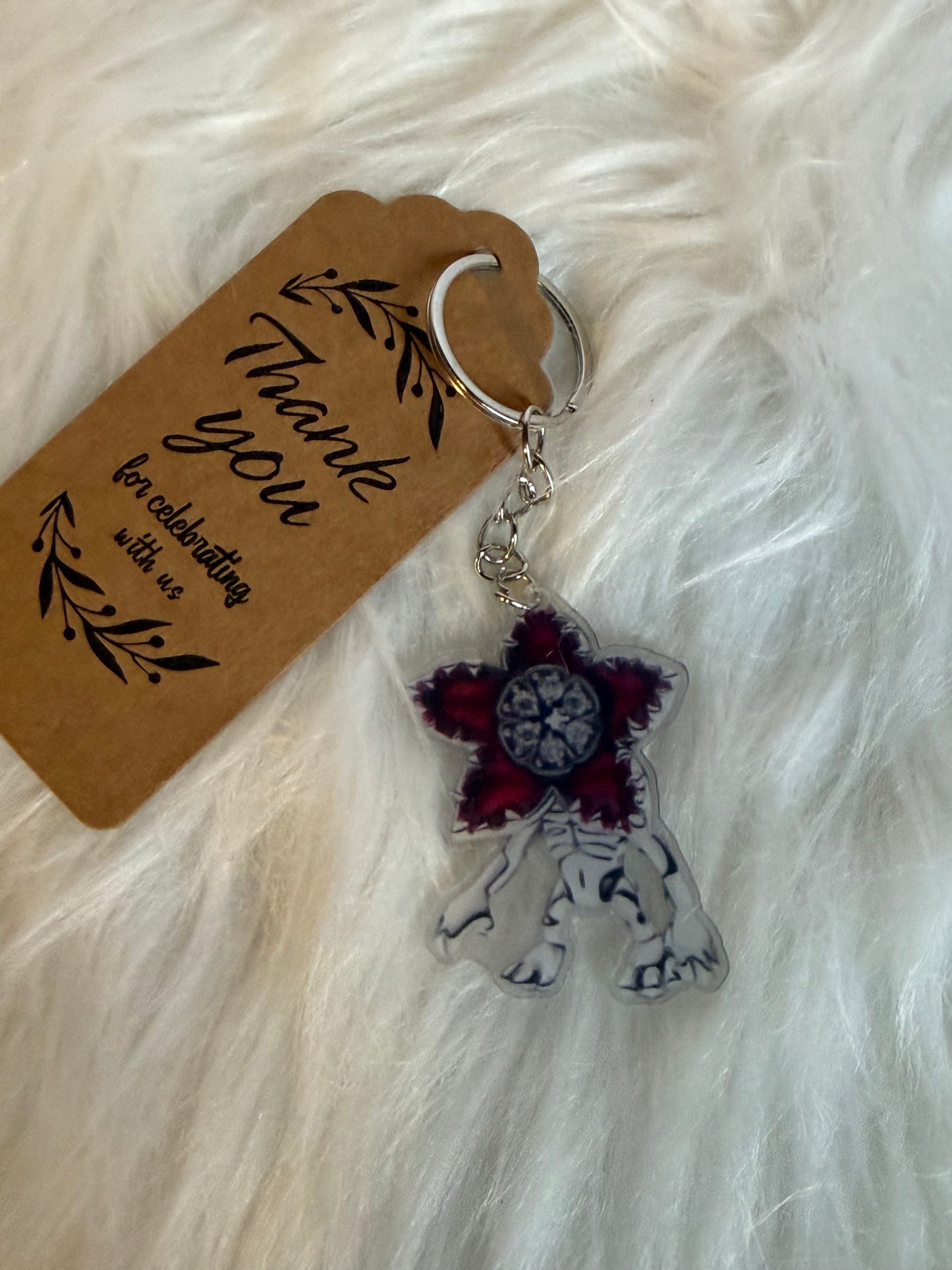 Gemified Stranger Thing's KeyRing's