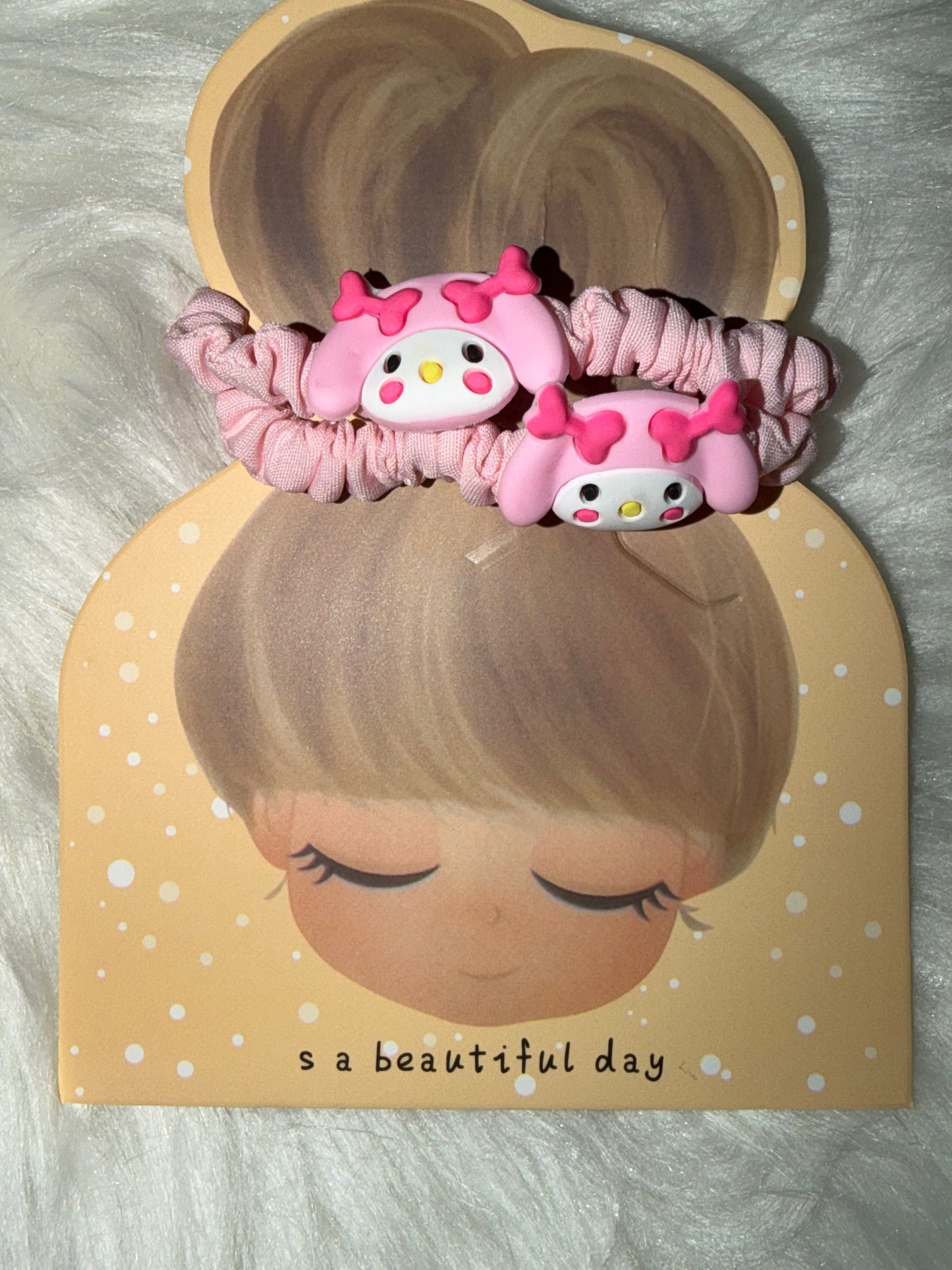 Sanrio scrunchies