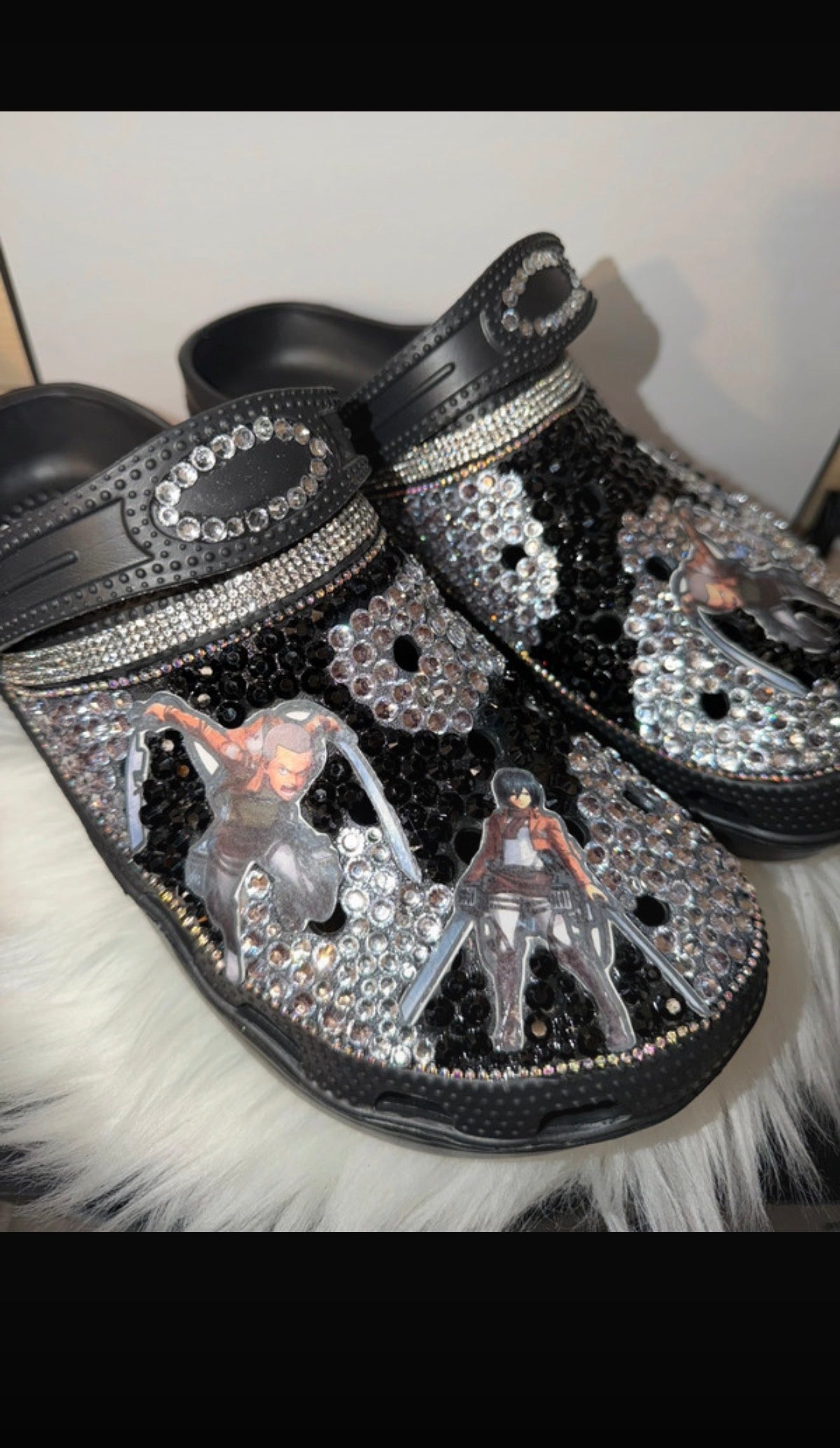 Customised Clogs size 11 Adult