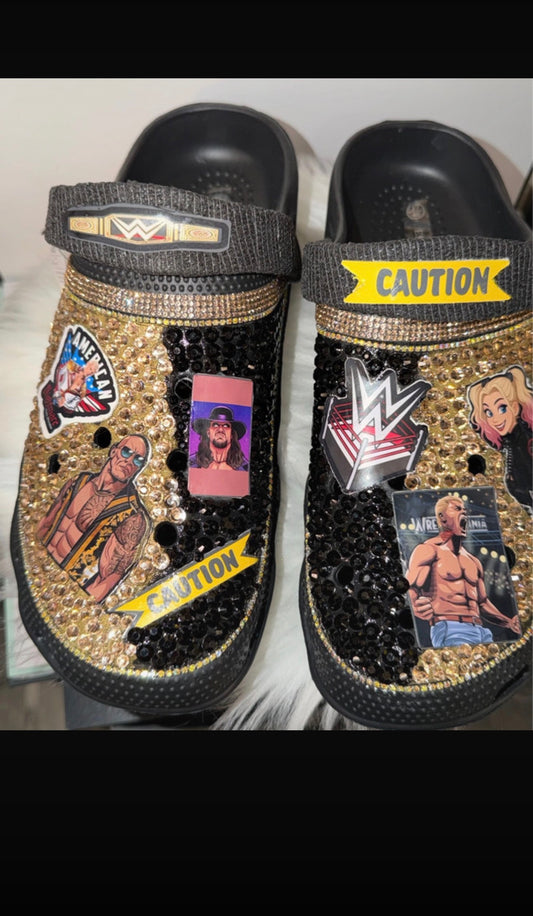Customised Clogs size 12 Adult