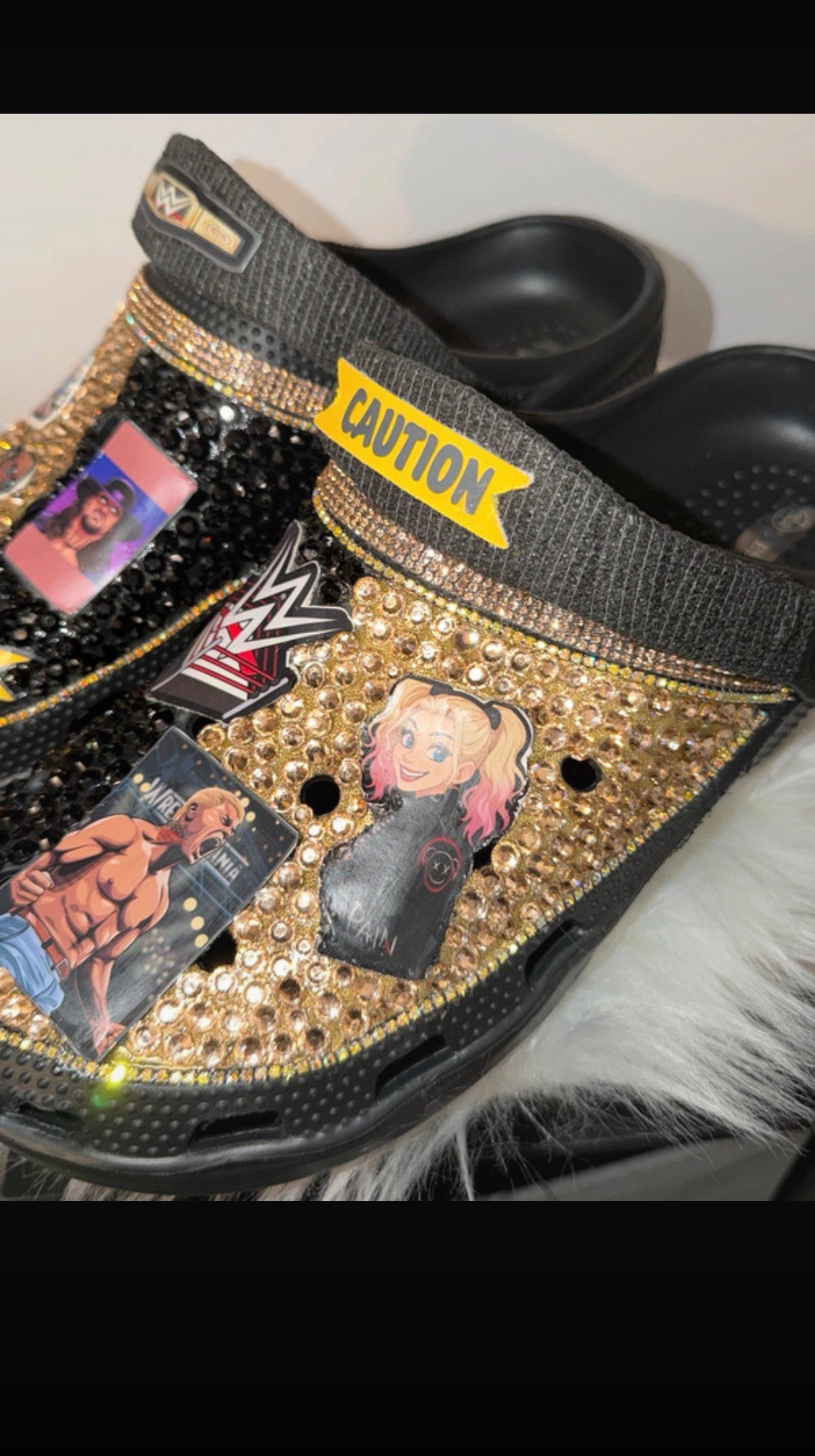 Customised Clogs size 12 Adult