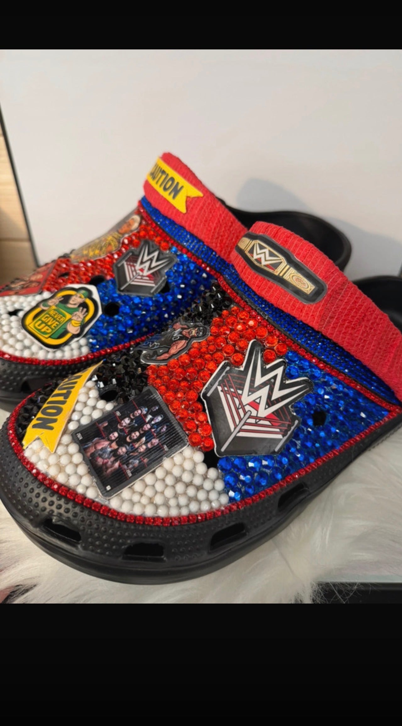 Customised Clogs size 9 Adult