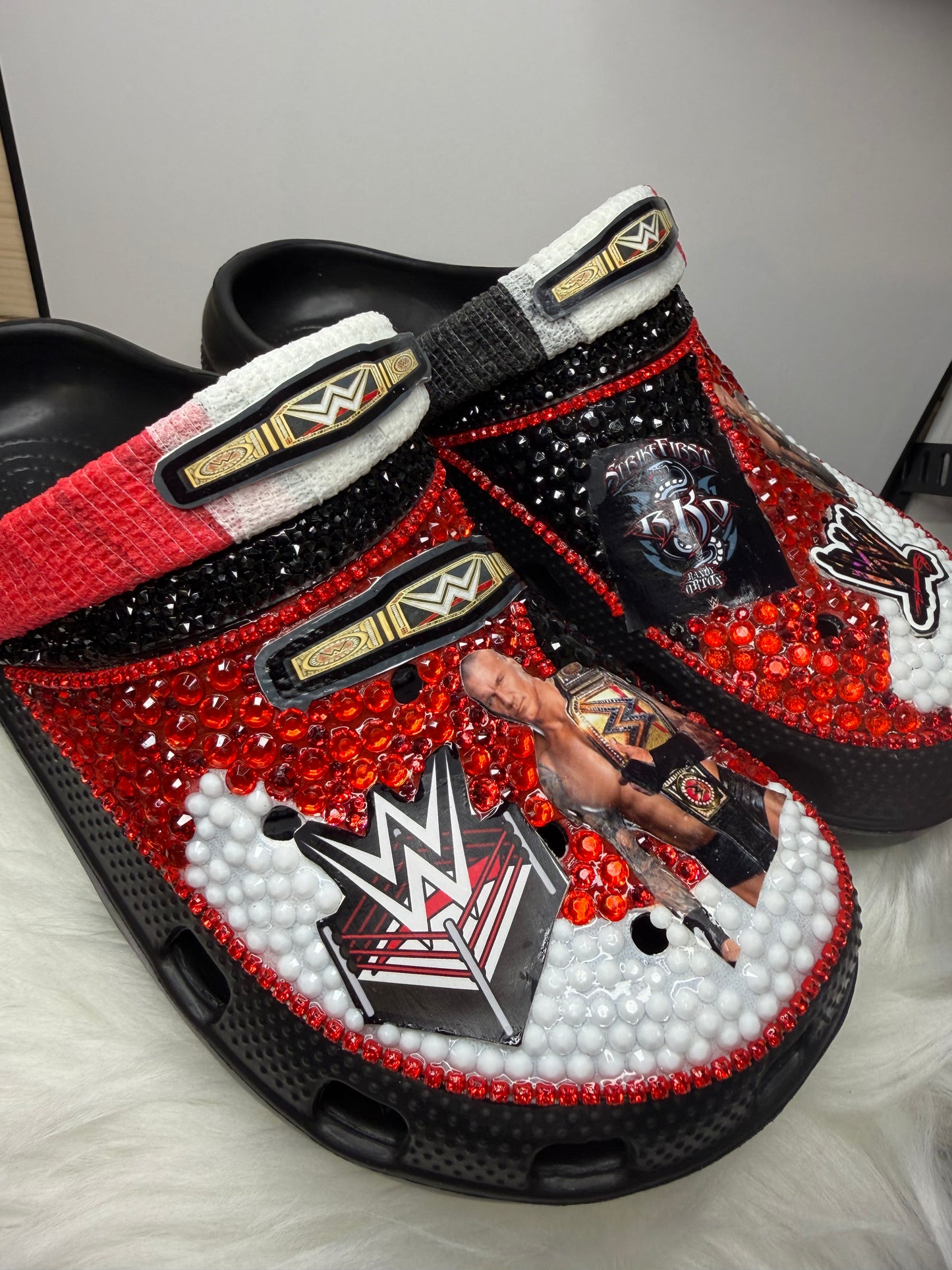 Customised Clogs size 8