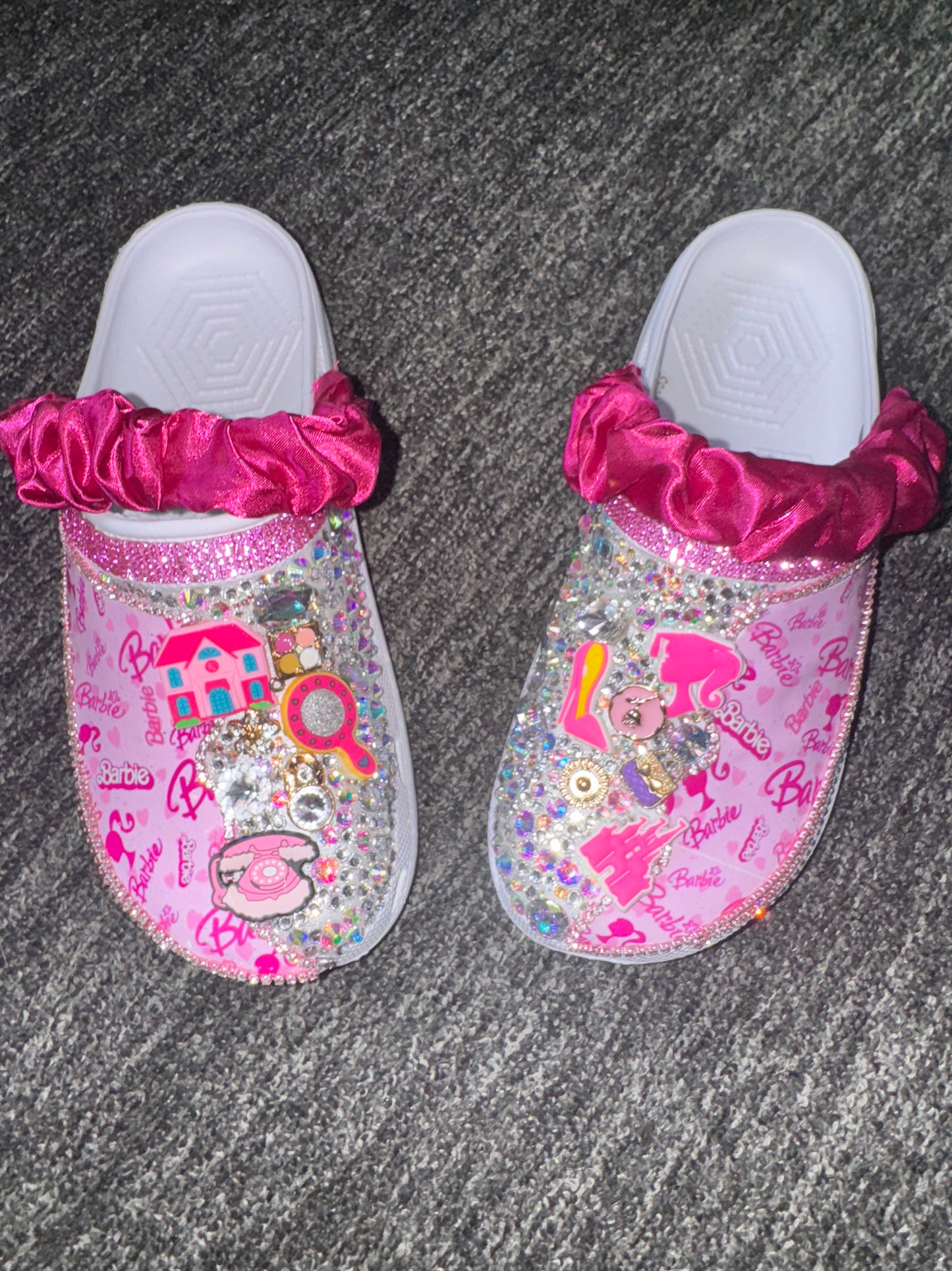 Customised Crocs/clogs size 8