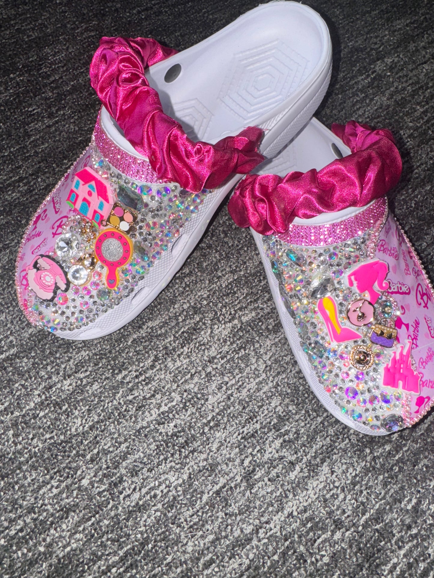 Customised Crocs/clogs size 8