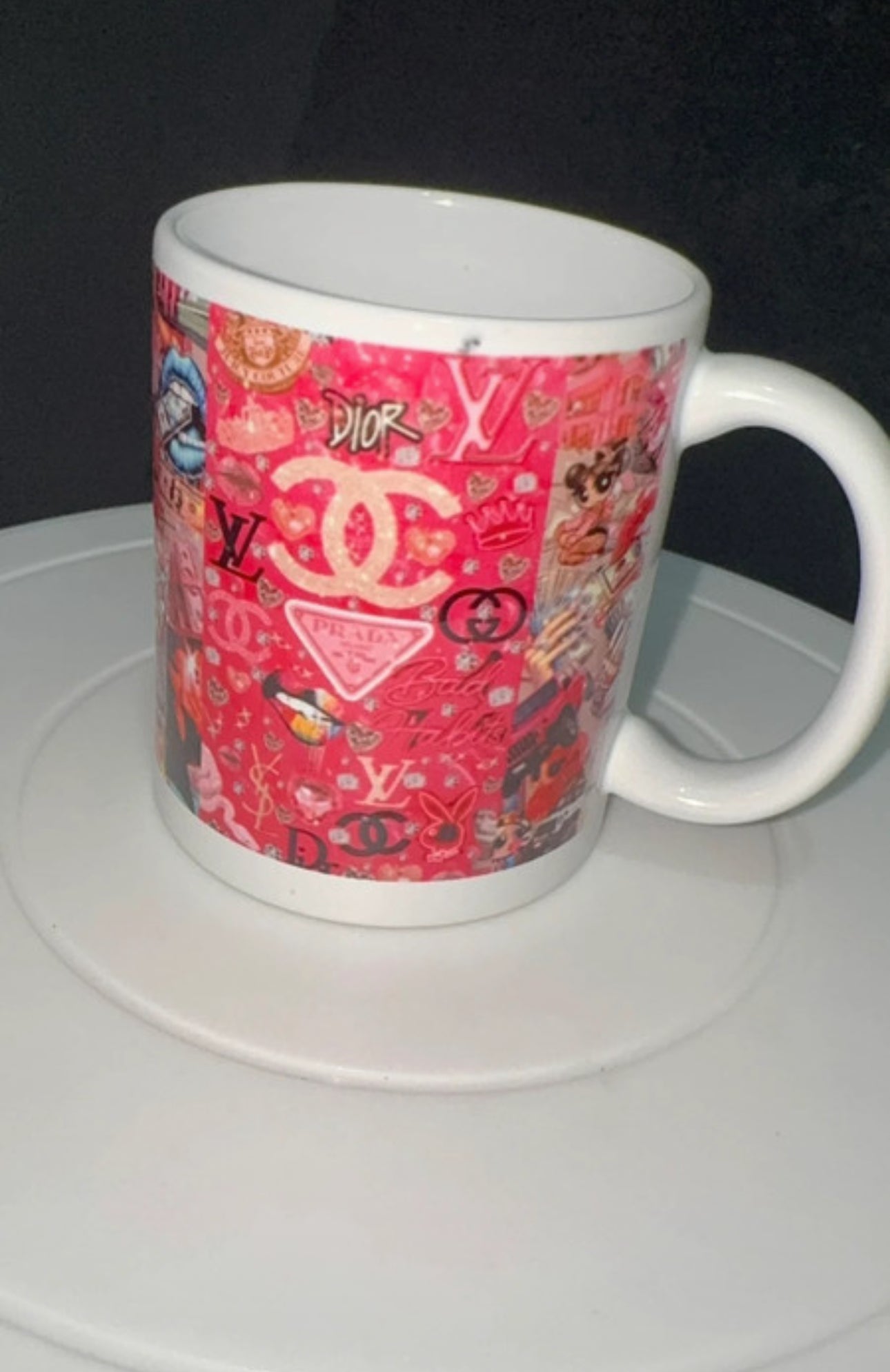 Pink Designer Mug