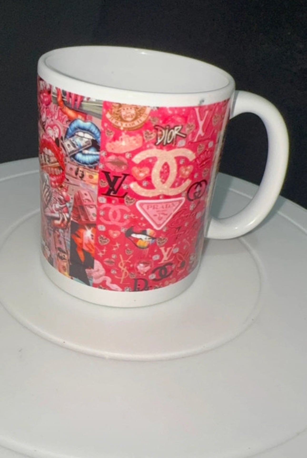 Pink Designer Mug