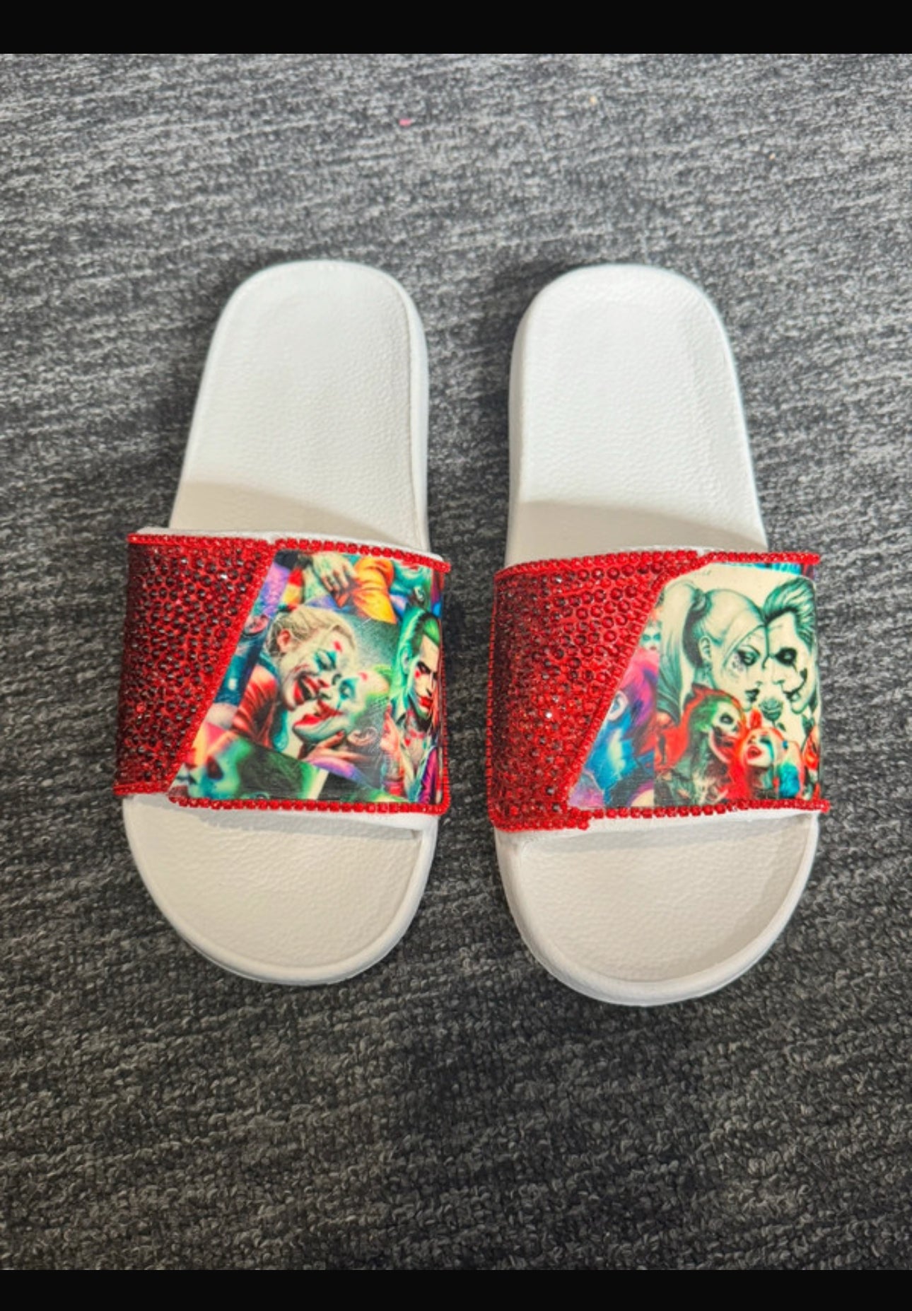 Customised Sliders size 8