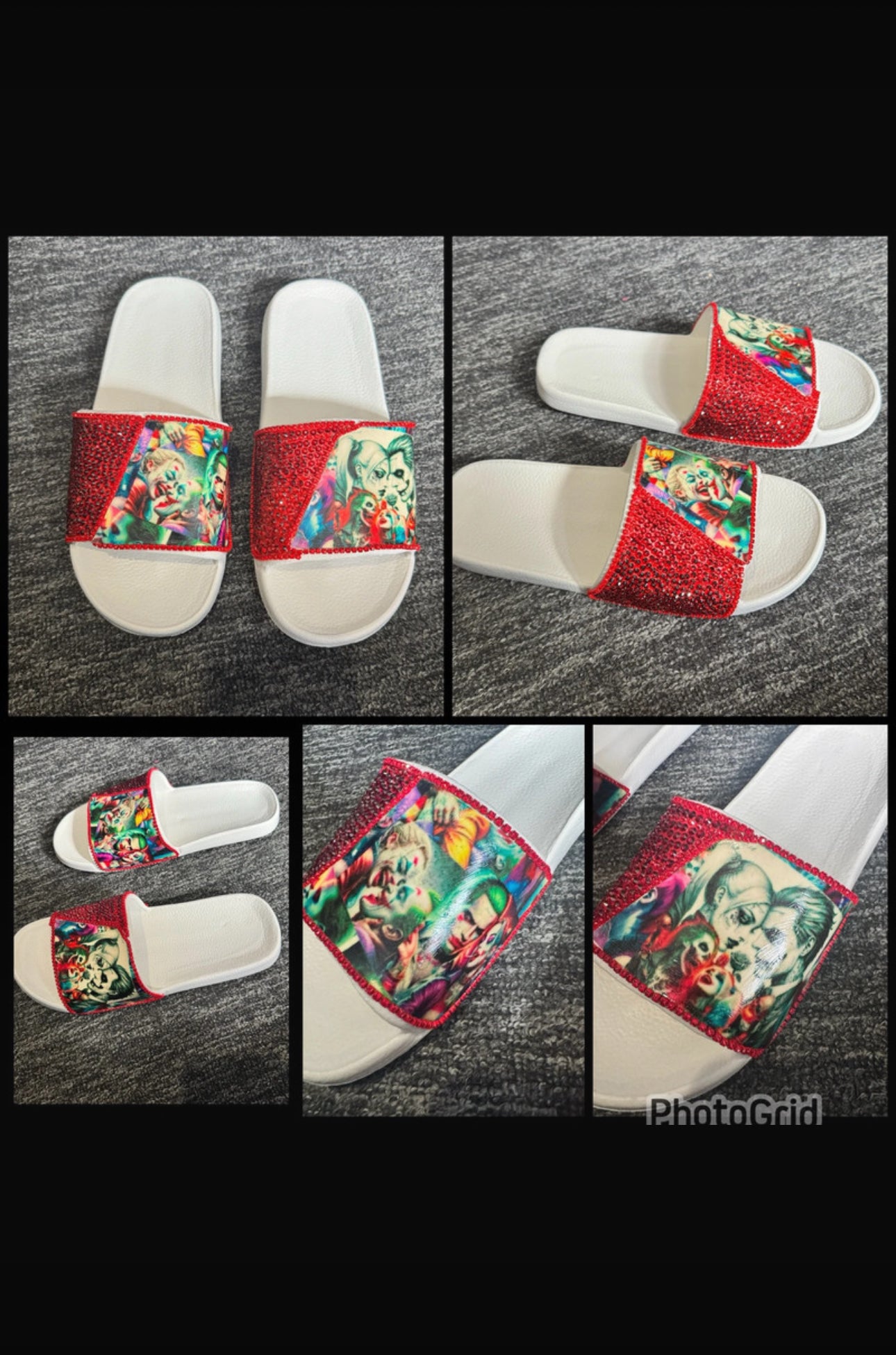 Customised Sliders size 8