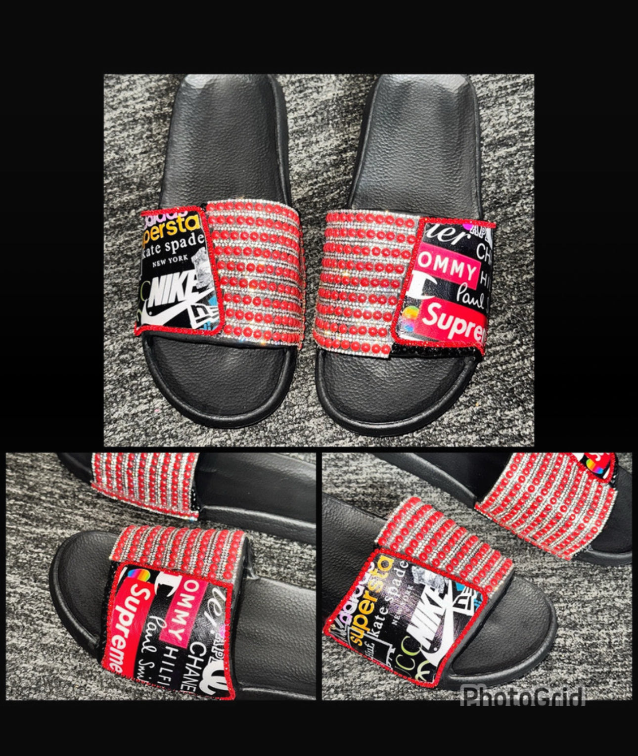 Customised Sliders size 8