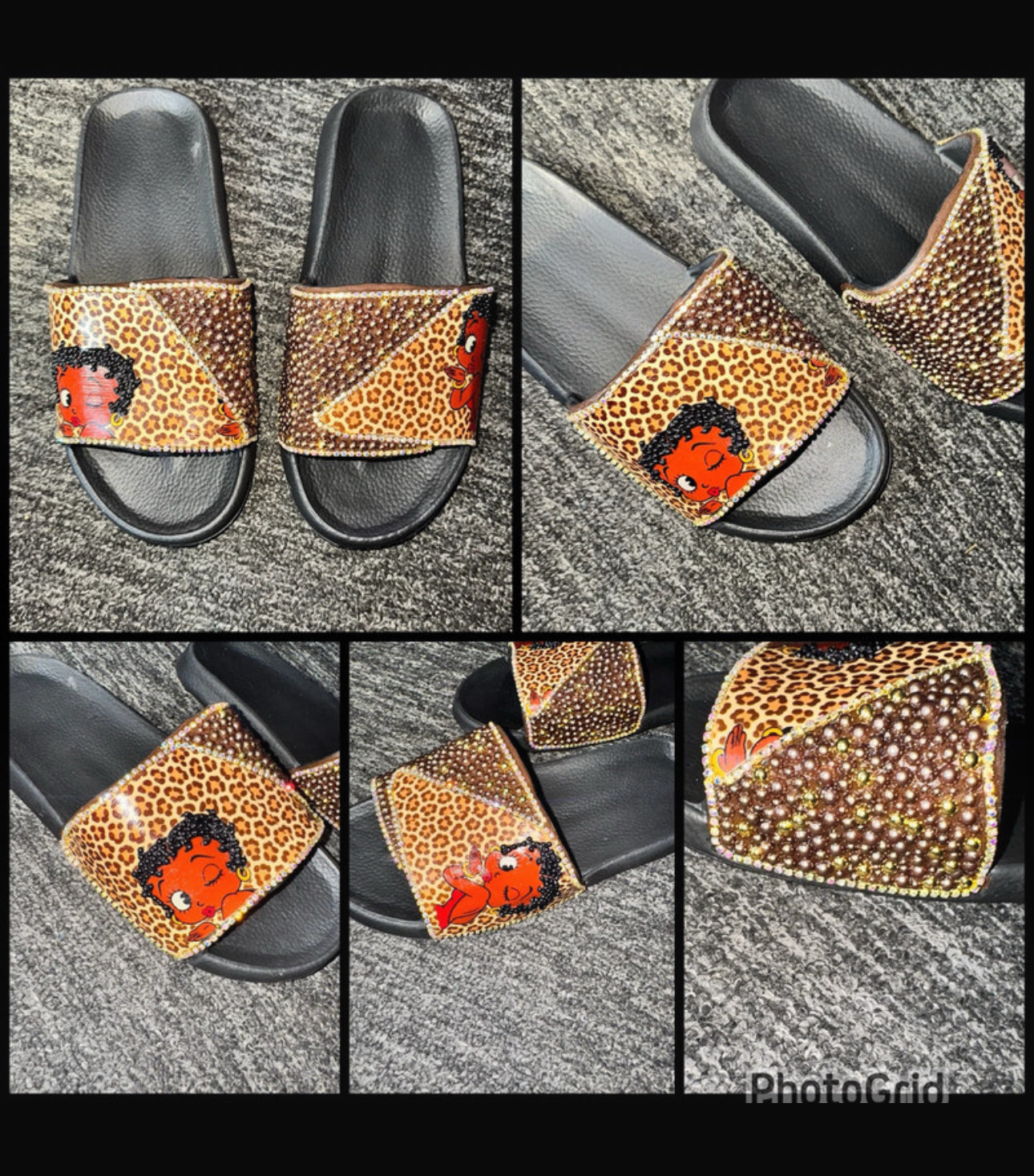 Customised Sliders size 6