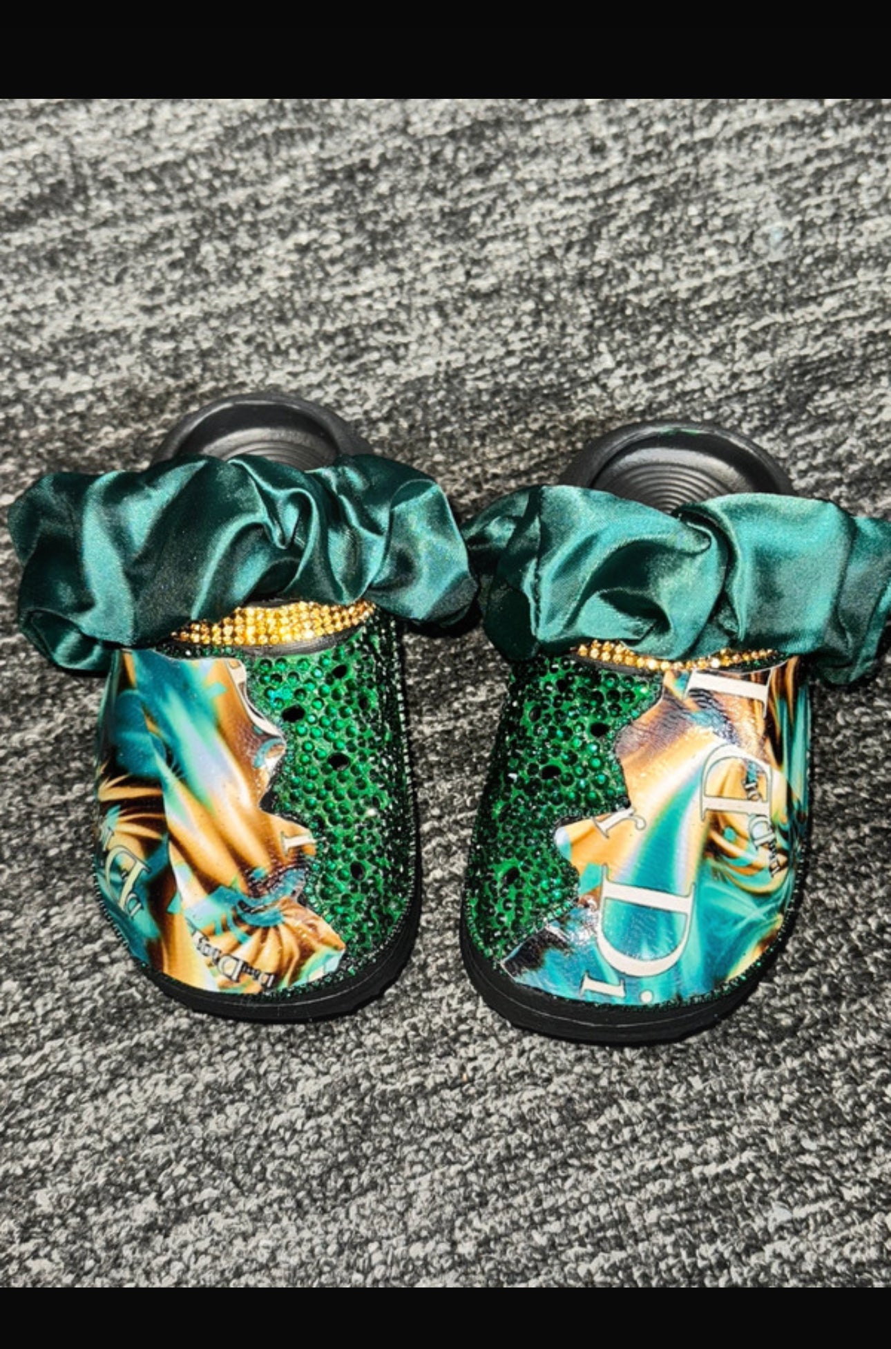 Customised Children's Clogs/Crocs (toddler size 6.5)