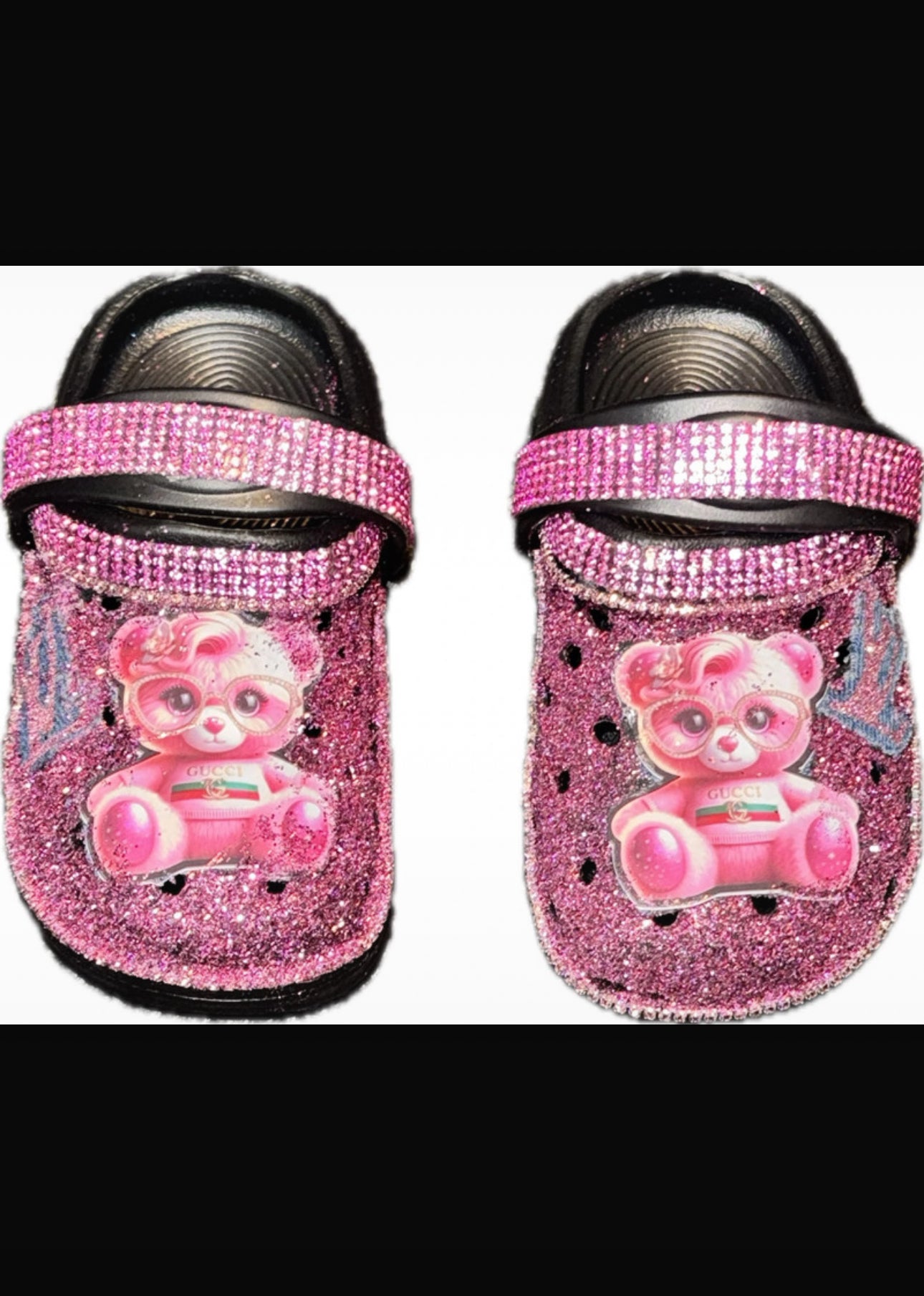 Customised Children's Clogs/Crocs (baby size 3.5)