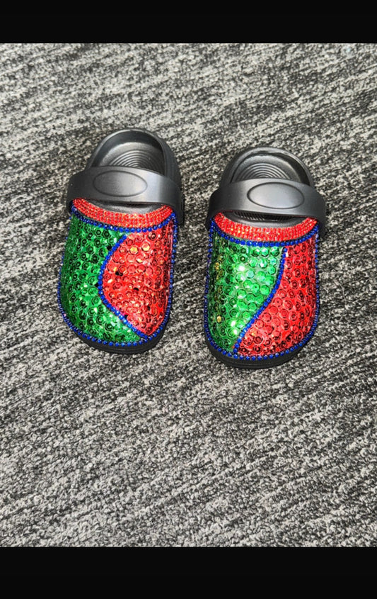 Customised Children's Clogs/Crocs (baby size 7)