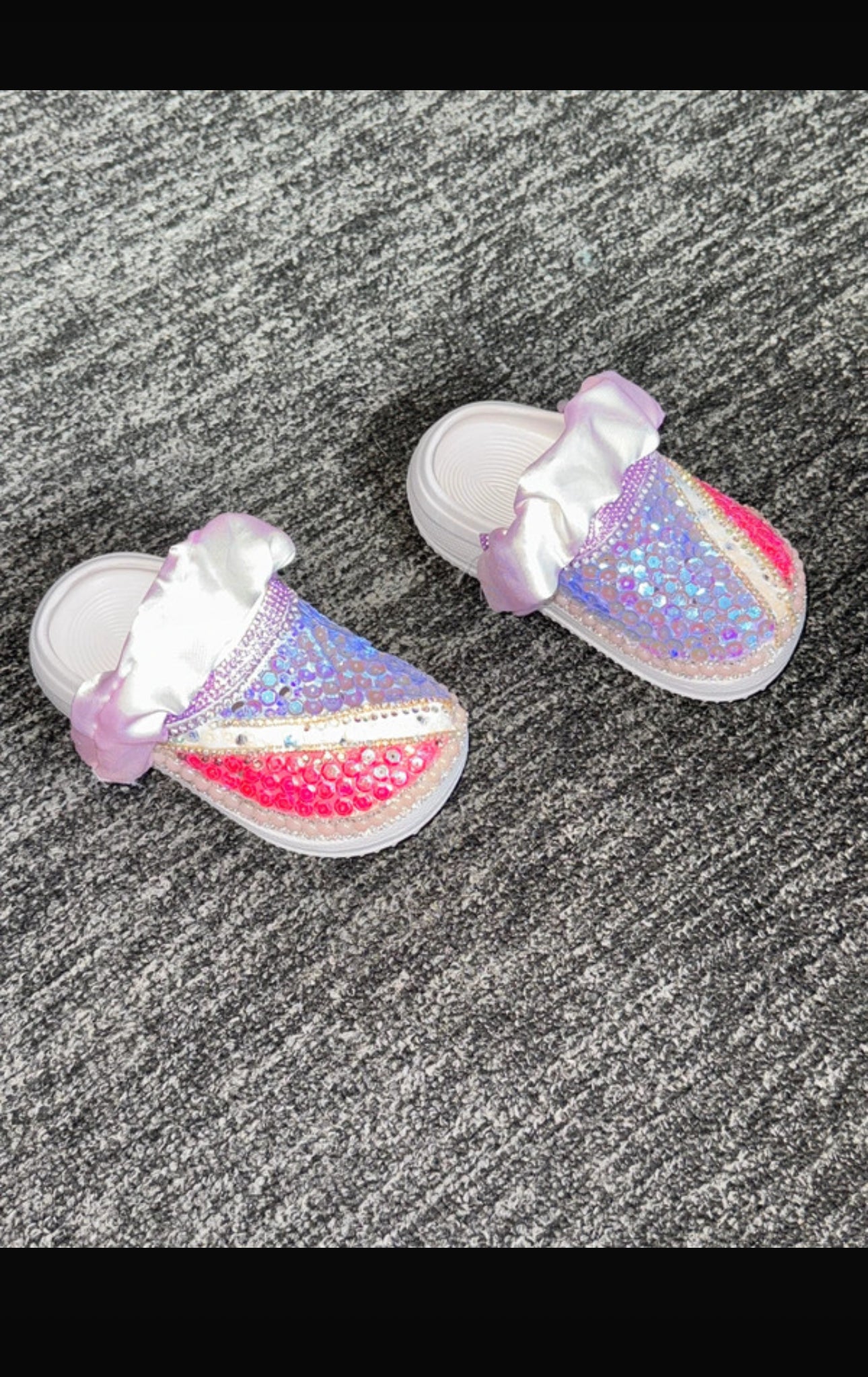 Customised Children's Clogs/Crocs (baby size 4)