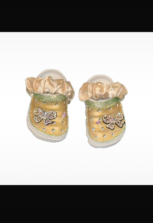 Customised Children's Clogs/Crocs (baby size 3.5)
