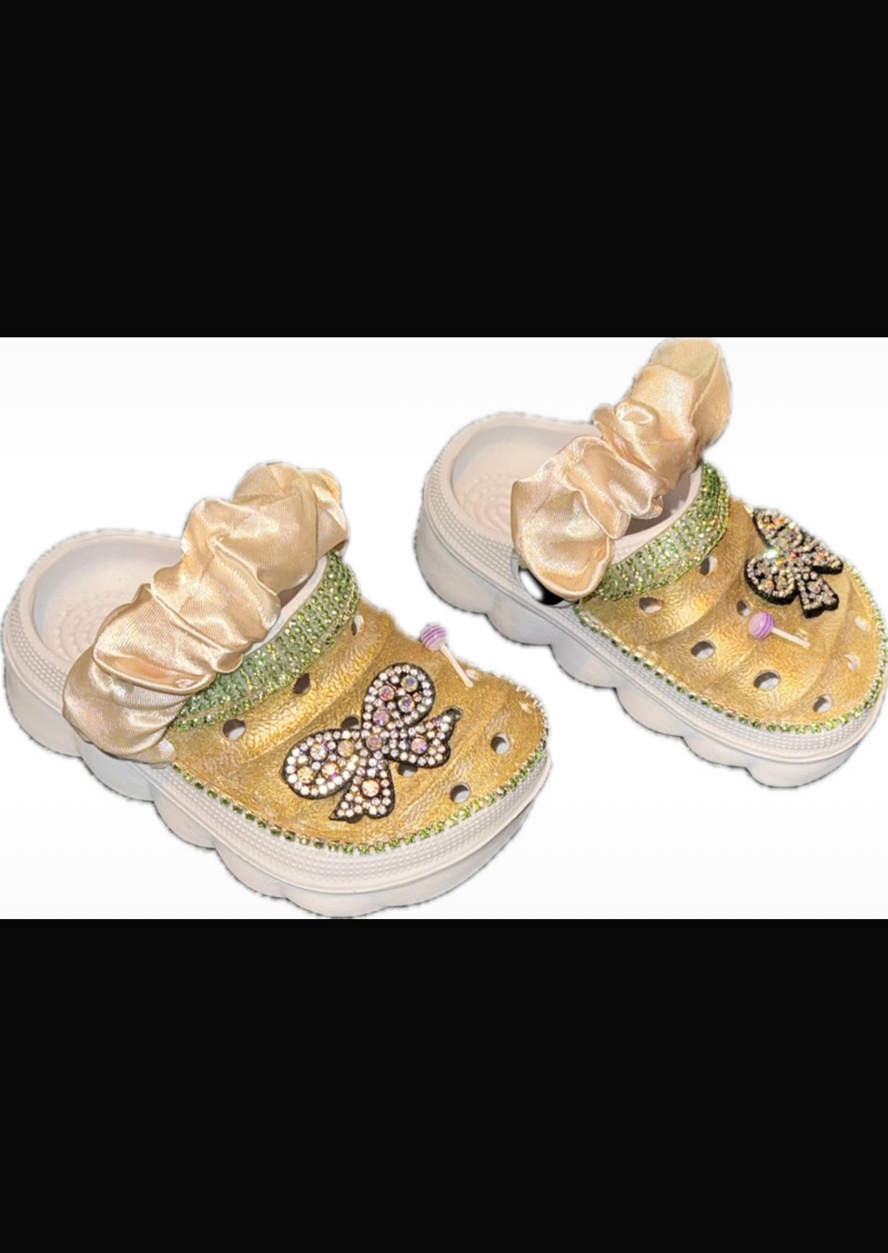 Customised Children's Clogs/Crocs (baby size 3.5)