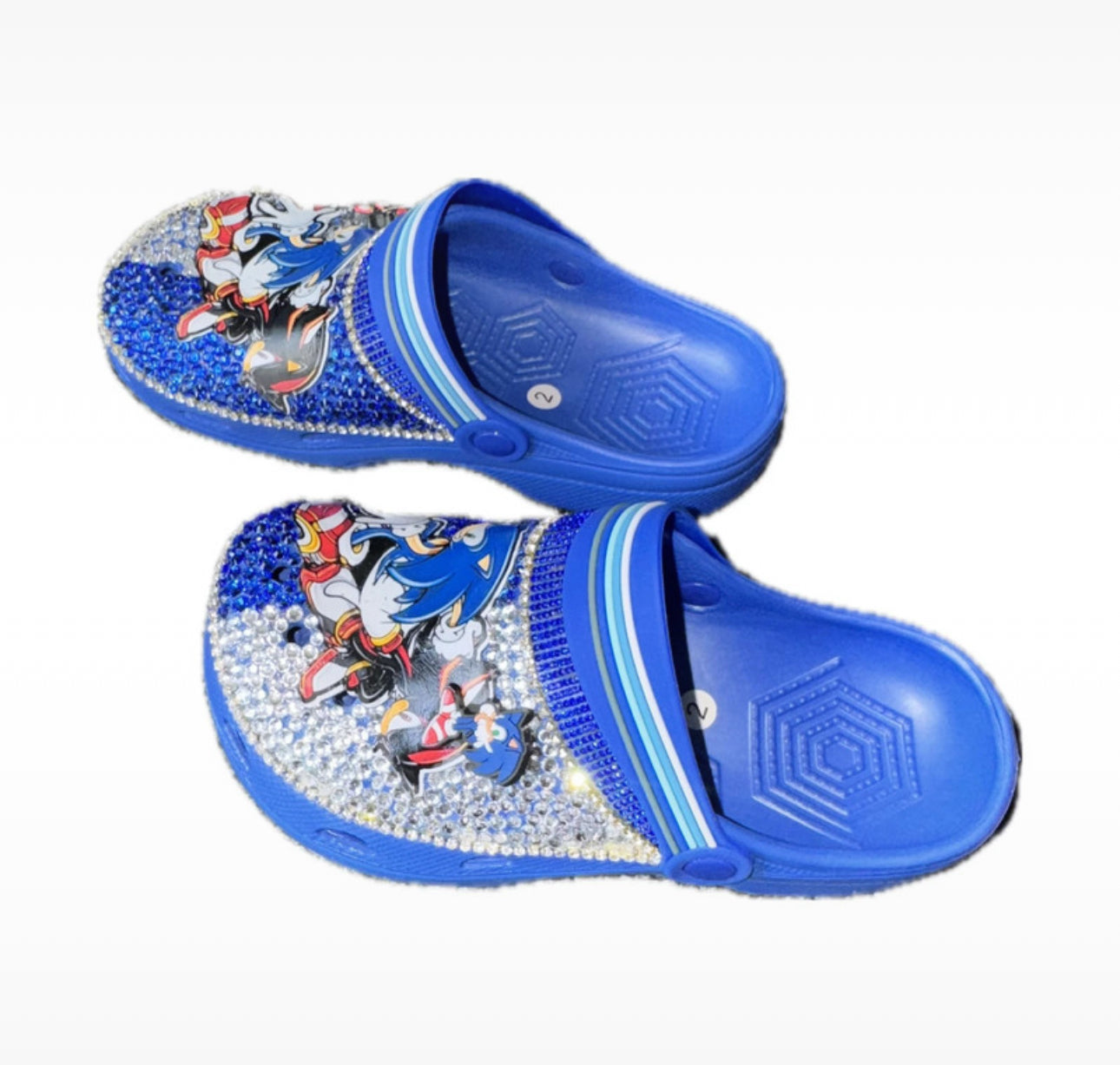 Customised Children's Clogs/Crocs (child size 2)