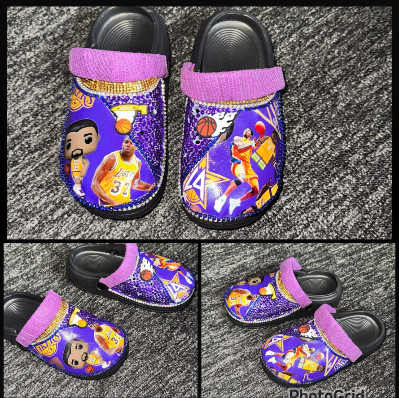 Customised Children's Clogs/Crocs (child size 11.5)