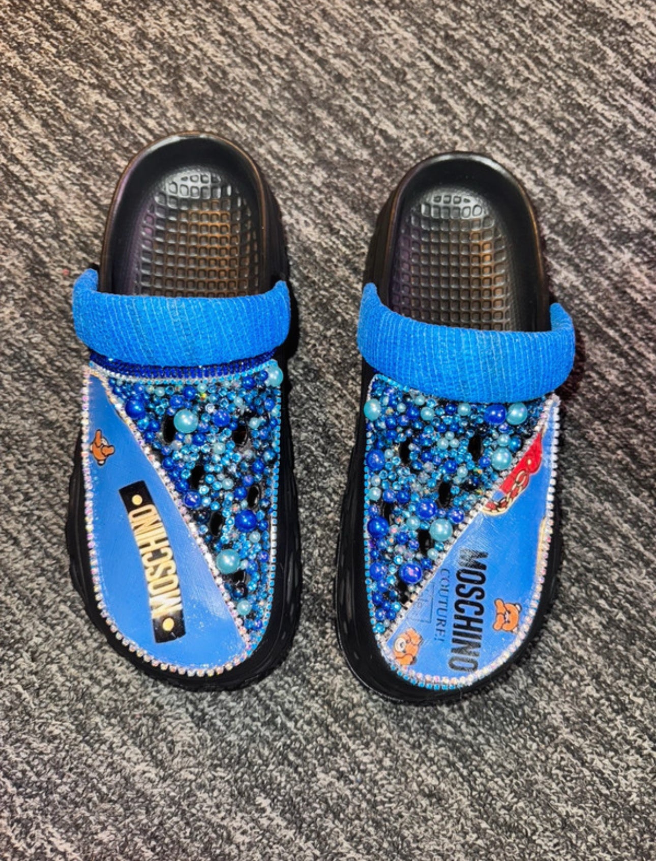 Customised Crocs/clogs size 8