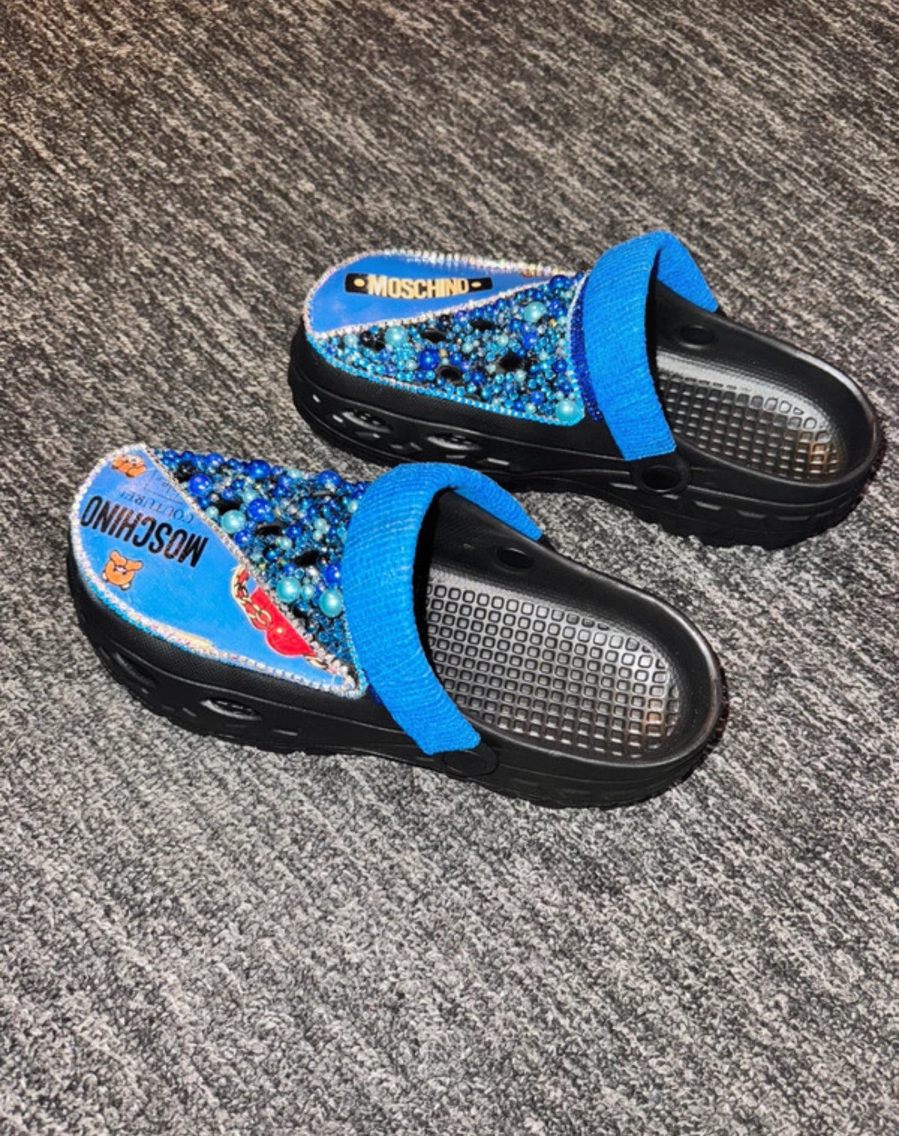 Customised Crocs/clogs size 8