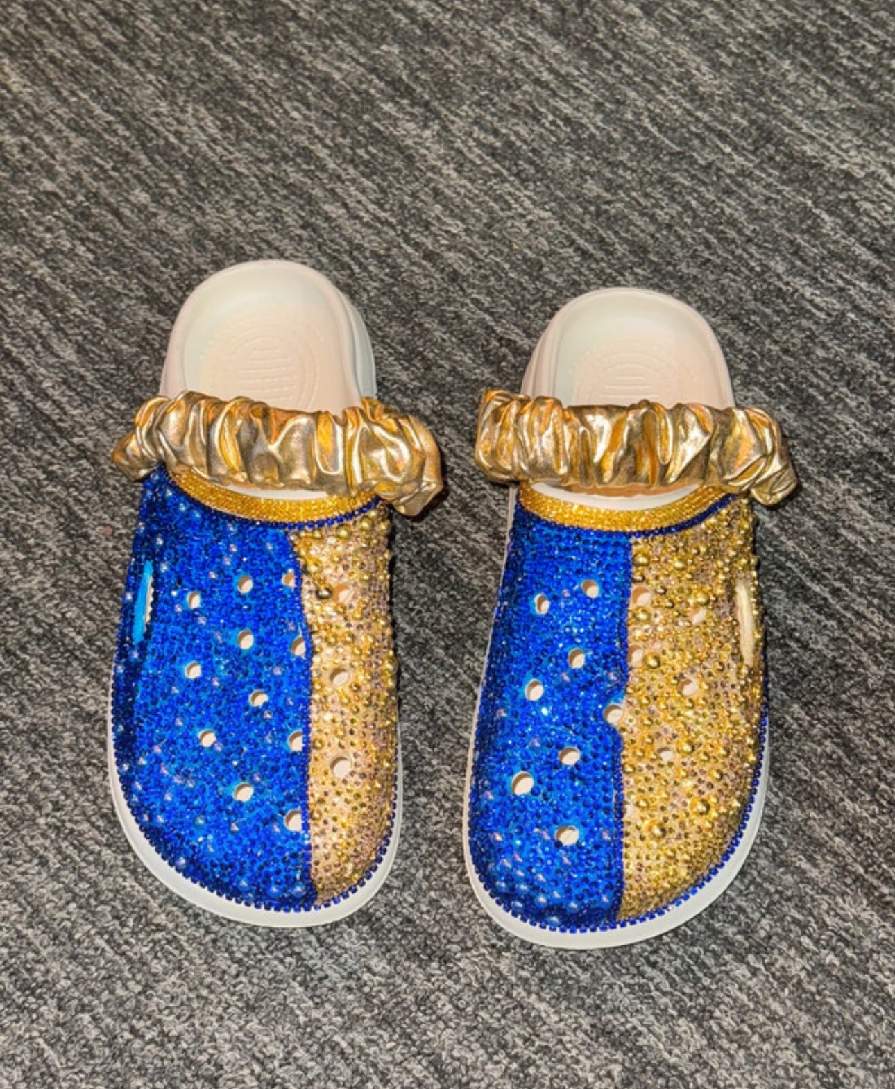 Customised Crocs/clogs size 9