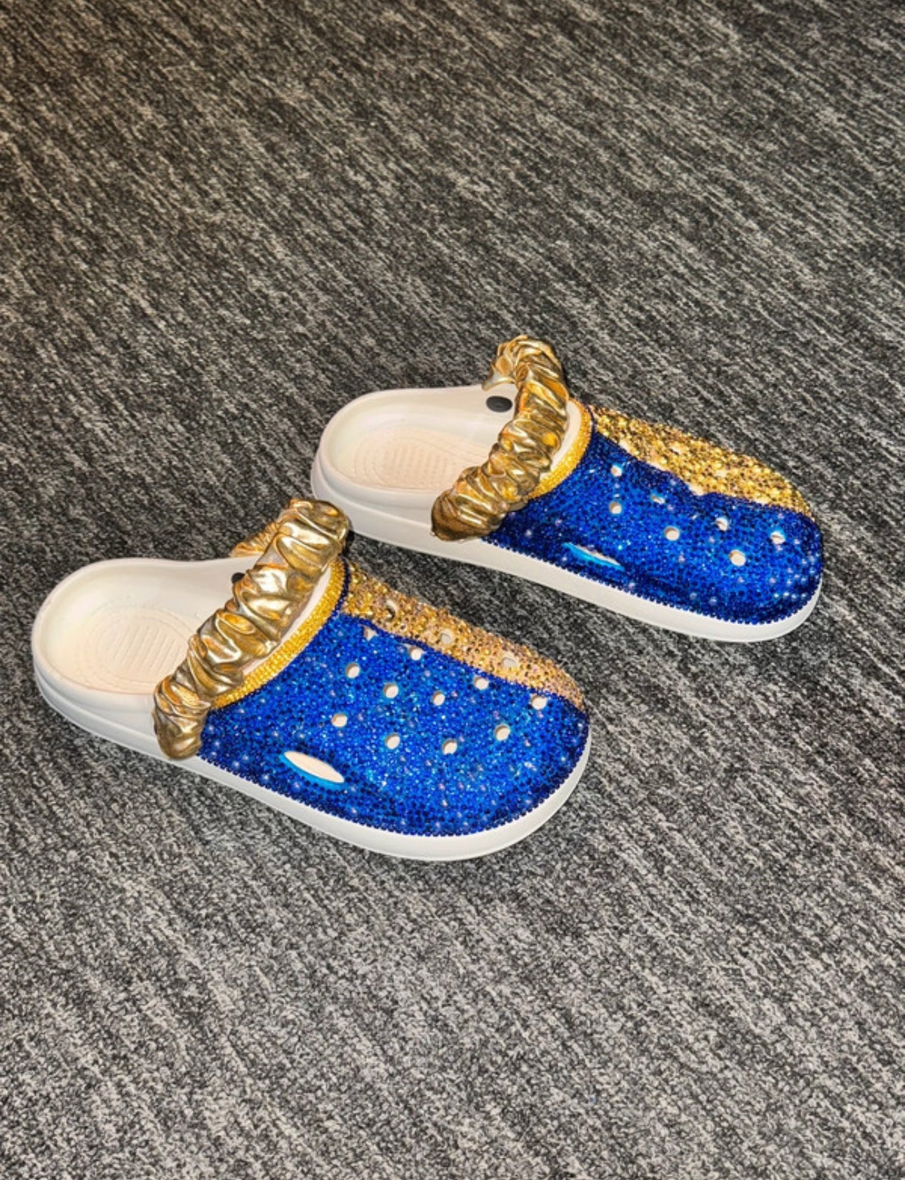 Customised Crocs/clogs size 9