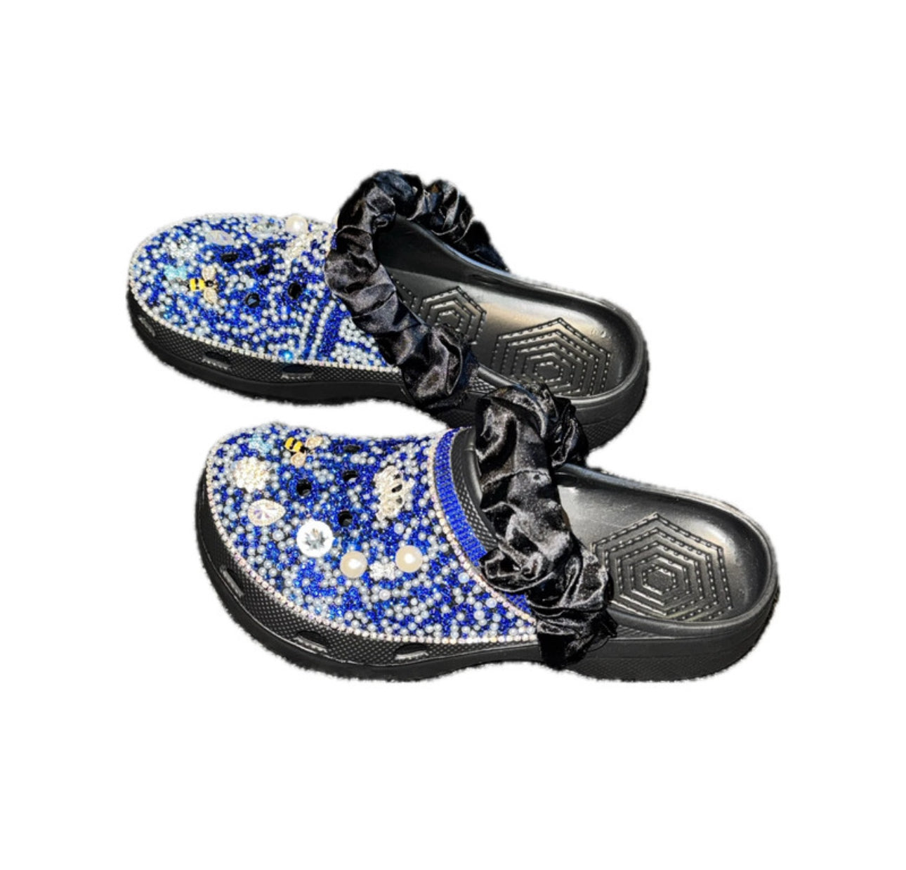 Customised Crocs/clogs size 7