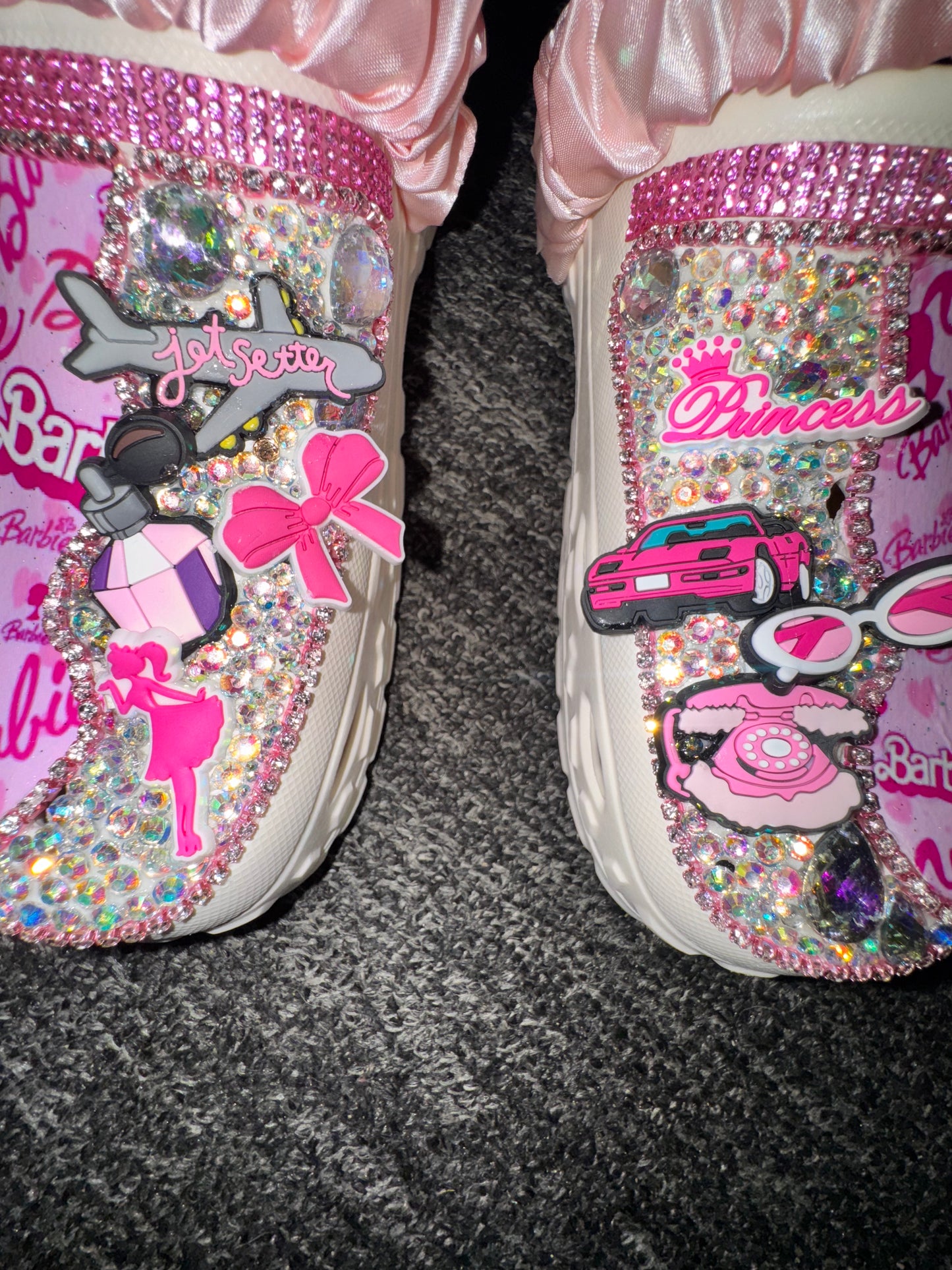 Customised Crocs/clogs size 5