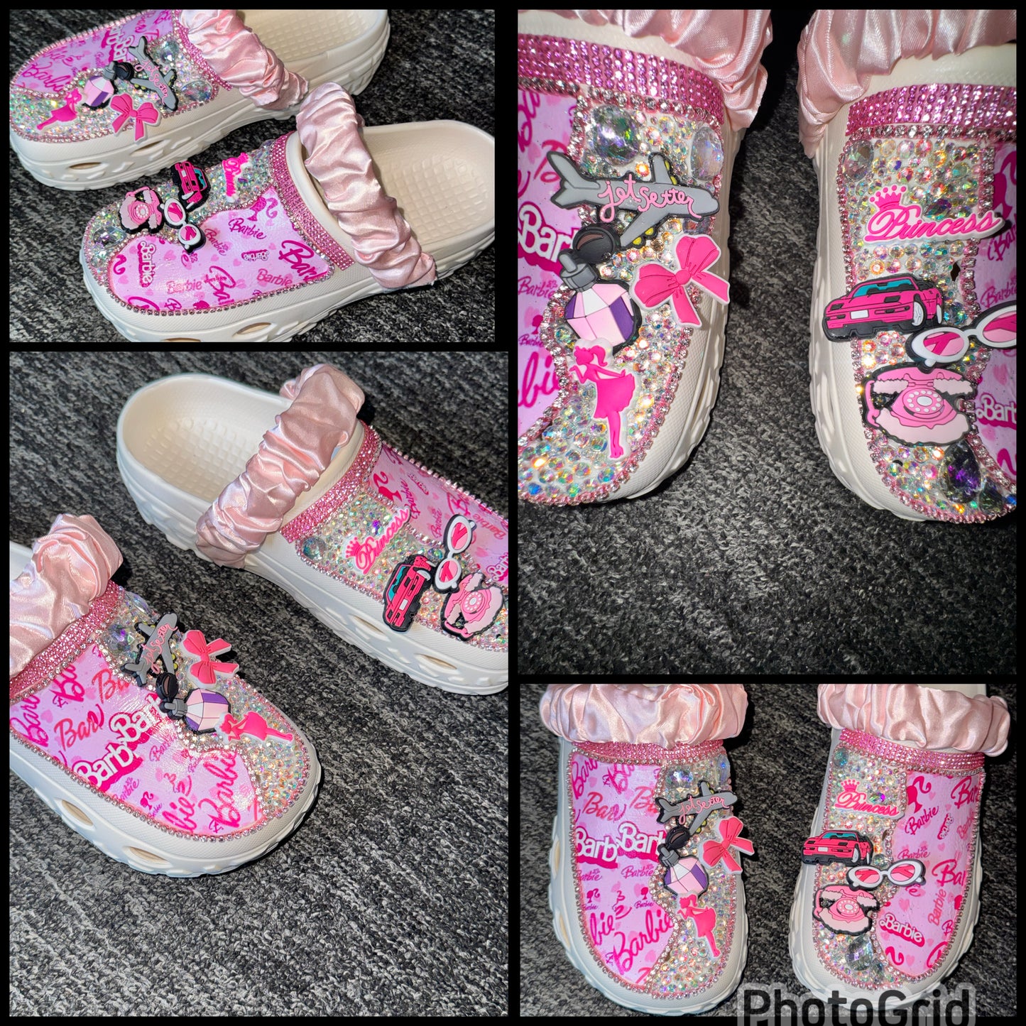 Customised Crocs/clogs size 5