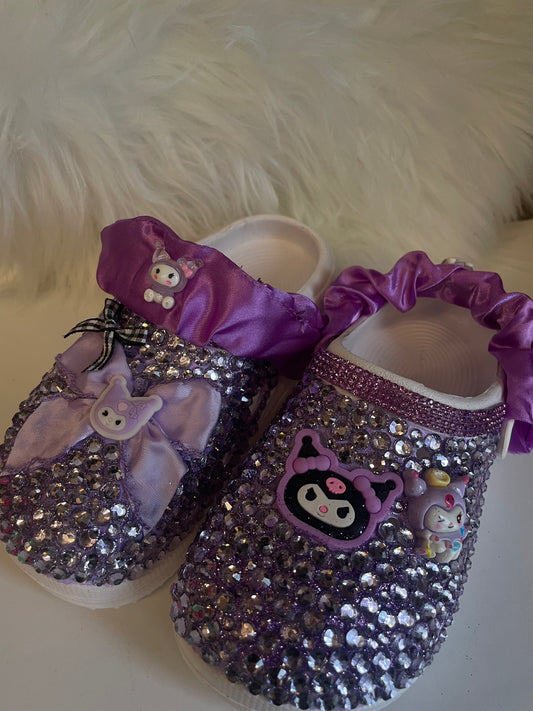 Personalised Crystal Clogs UK – Kids size 8.5