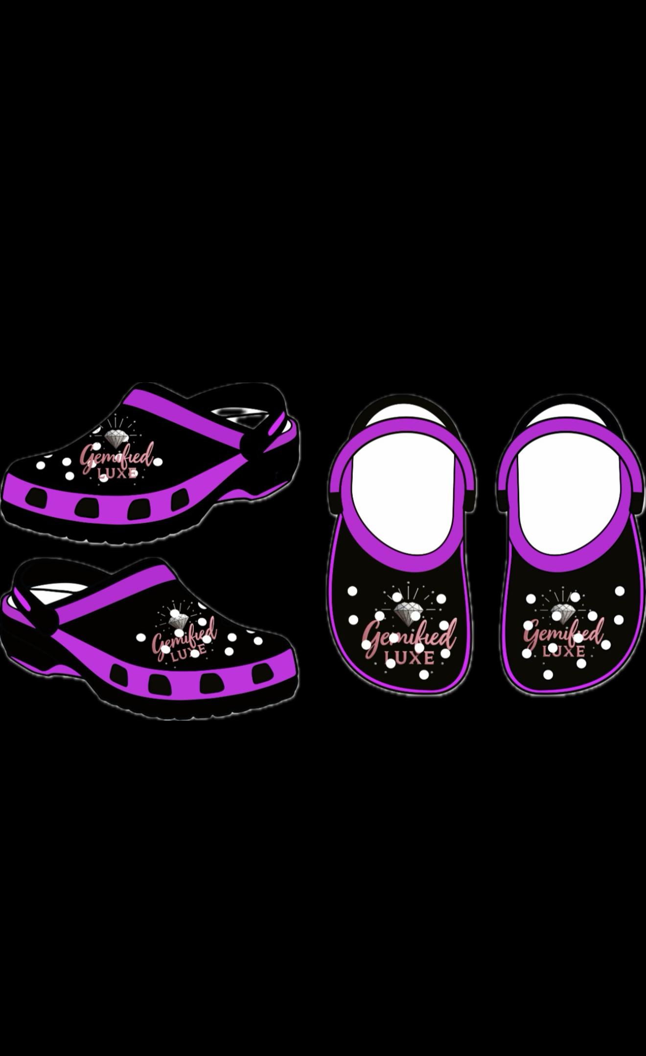 Pre Order-Customised Unbranded Crocs